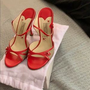 Like new Jimmy Choo heels fit more like an 8.5/9